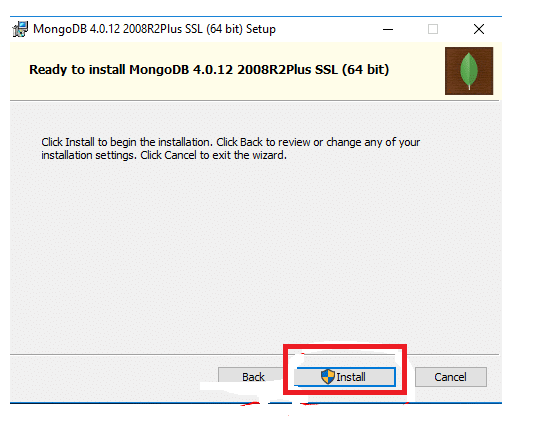 Ready to install MongoDB - Intellipaat