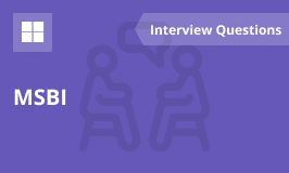 MSBI Interview Questions