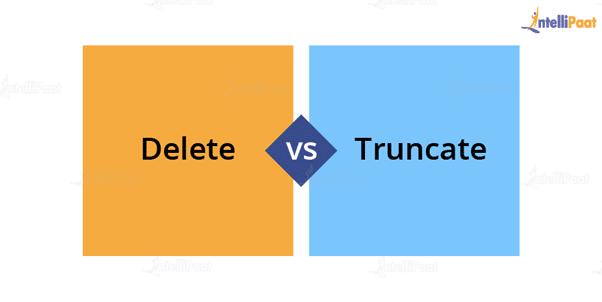 What is the difference between DELETE and TRUNCATE commands