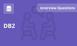 DB2 Interview Questions