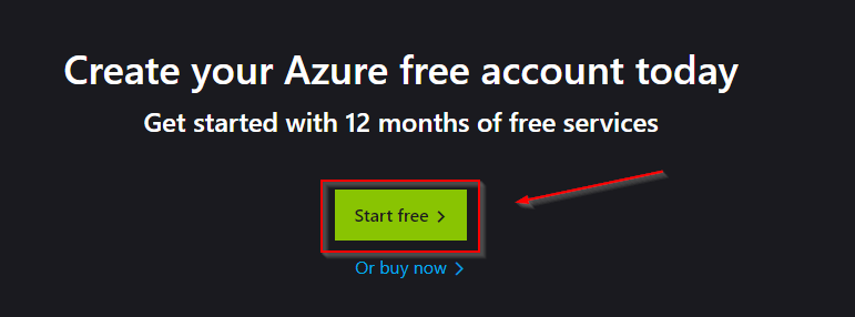 Azure Free account