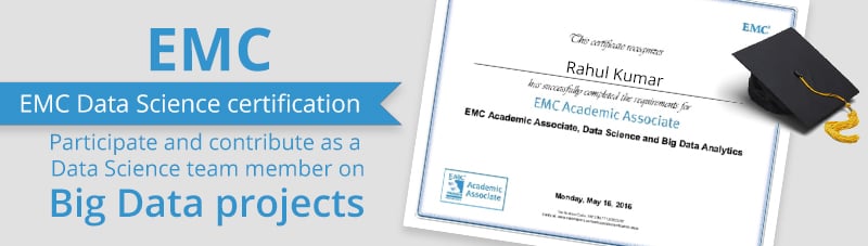 EMC Data Science and Big Data Analytics Certifications