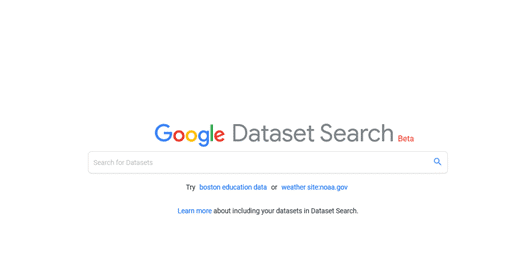 Google Datasets Search Engine