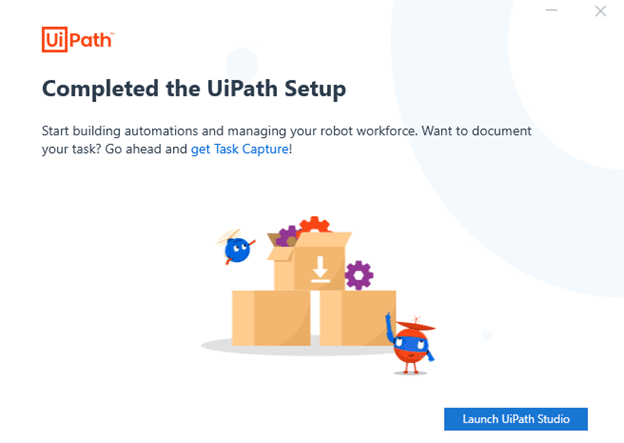 Launch UiPath Studio