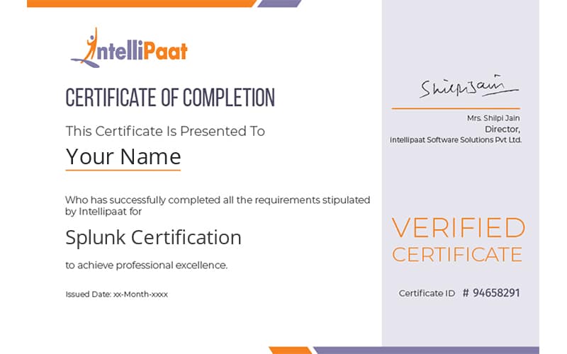 splunk certification