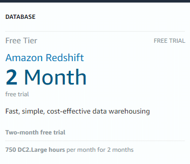 aws redshift pricing