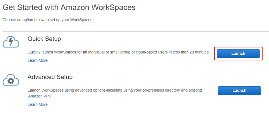 workspaces demo