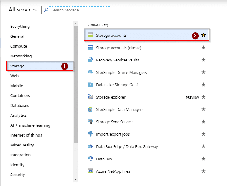 Azure storage dashboard-Azure Storage-Intellipaat