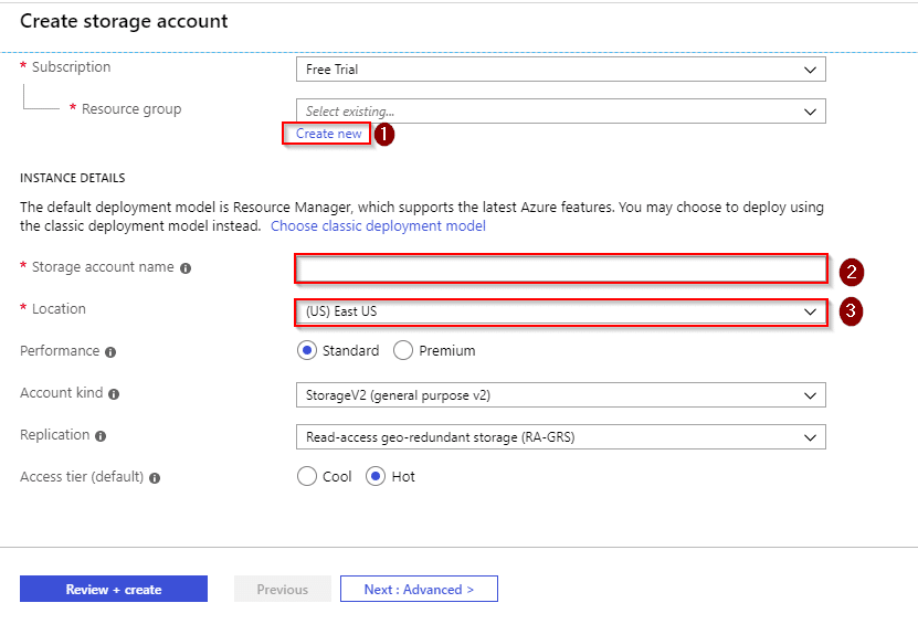 Azure Storage create account-Azure Storage-Intellipaat