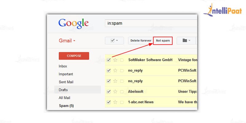 Spam Filters-Applications of Machine Learning-Intellipaat