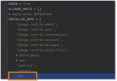 Django Template - Django Models - User Registration - Intellipaat