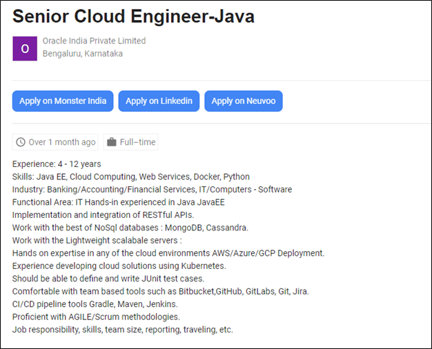 Senior Cloud Engineer