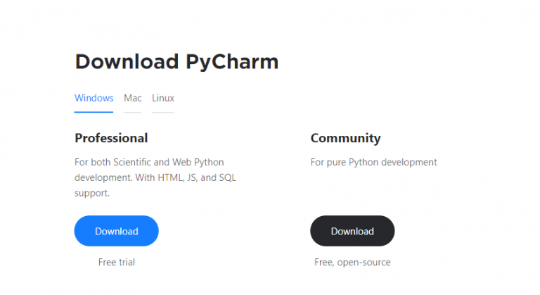 PyCharm download the new version for android