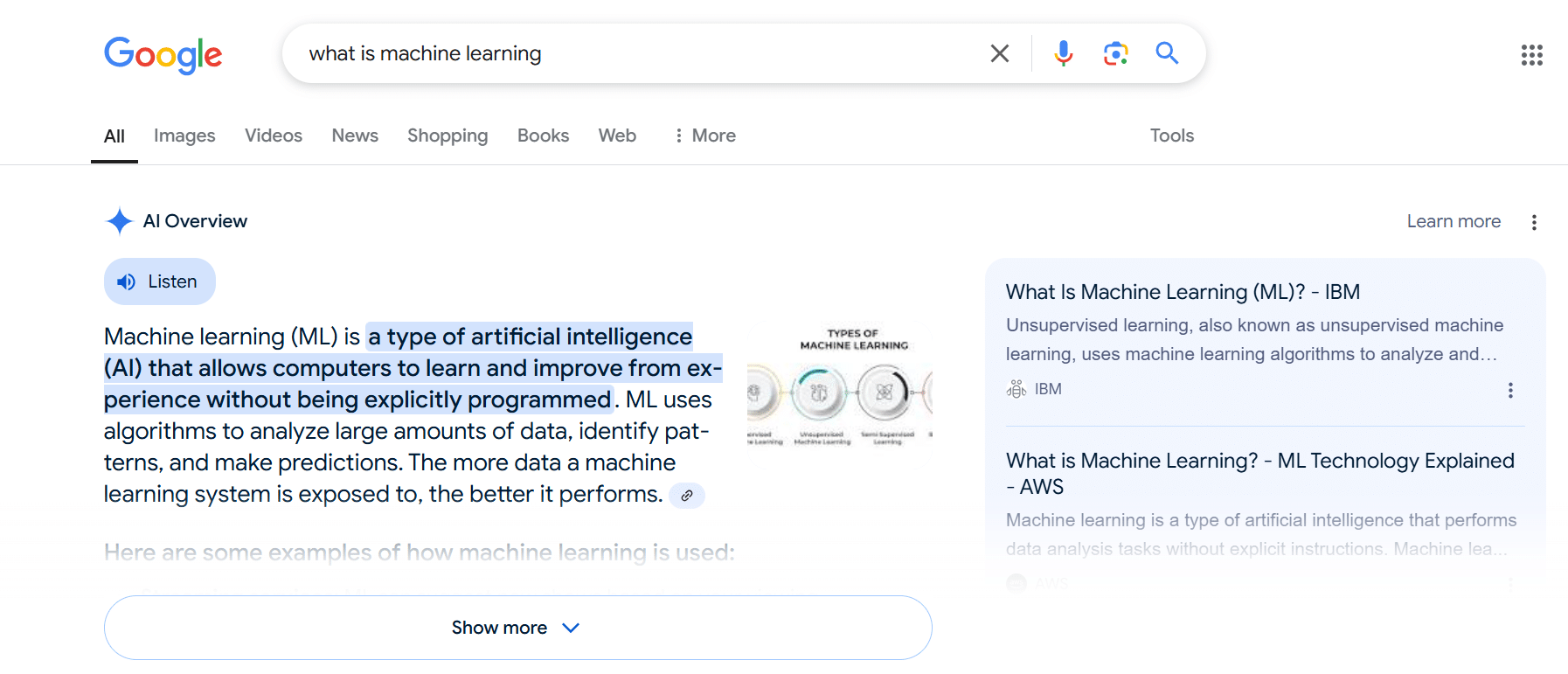 Google AI Overviews