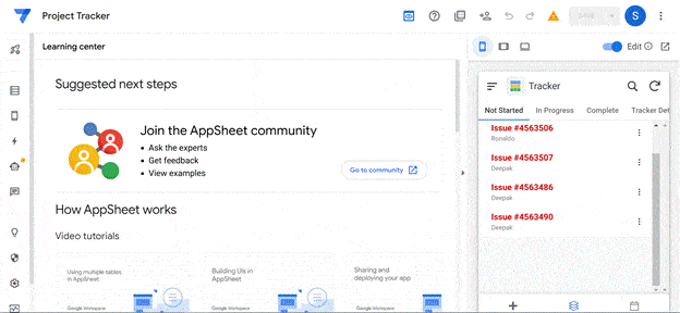 Google AppSheet