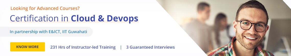 Certification in Cloud & Devops (IITG)