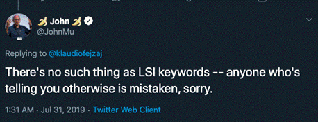 LSI Keywords