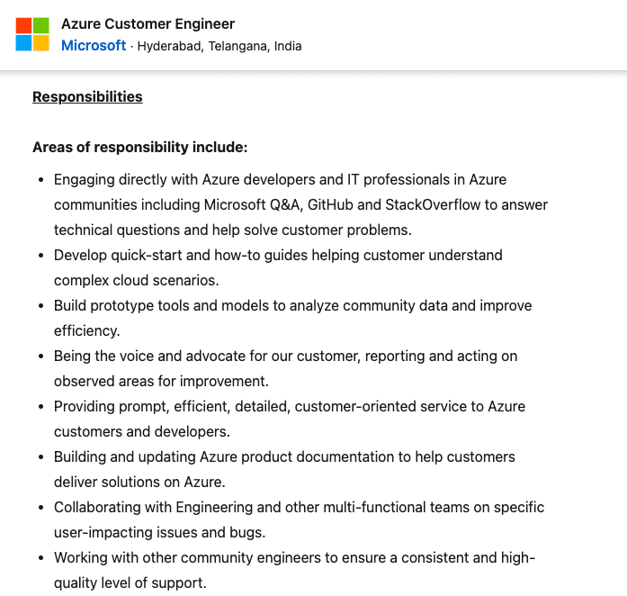 Azure Developer Job Responsibilities The Best Developer Images