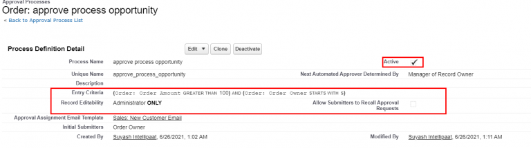 Approval Process in Salesforce - Intellipaat