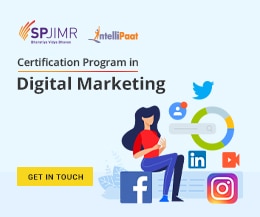 Digital Marketing SPJIMR