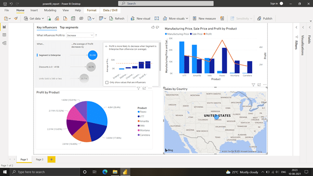 Power BI, Project