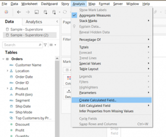 Tableau Calculated Field - Its Functions and Types - Intellipaat