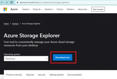 Azure Storage Explorer: Install & Connect to Azure Storage Explorer