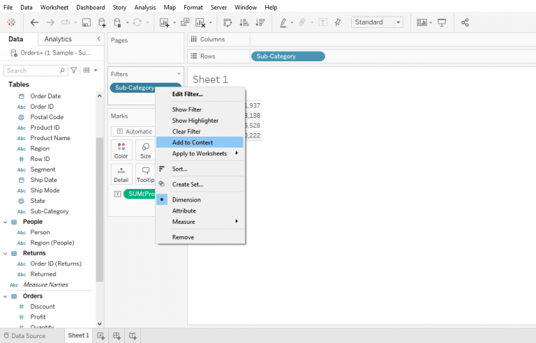 Types of Filters in Tableau - Intellipaat