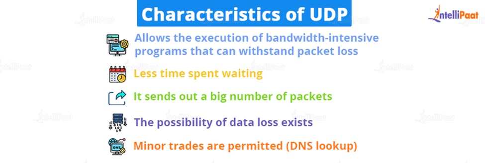 Characteristics of UDP