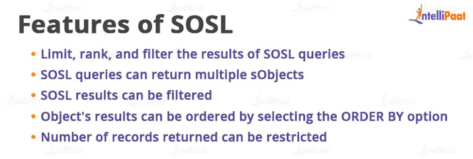 Features of SOSL