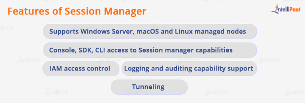 Features of Session Manager