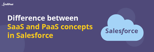 Difference between SaaS and PaaS concepts in Salesforce