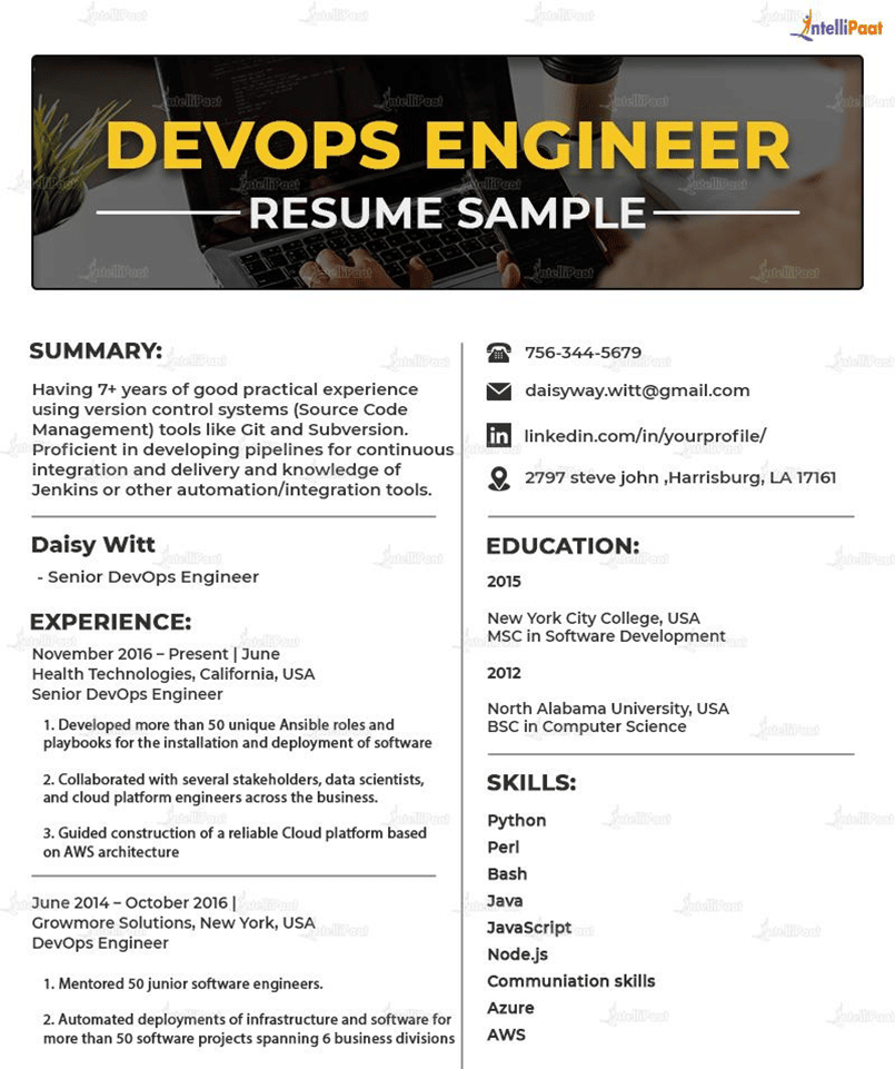 Resume Sample