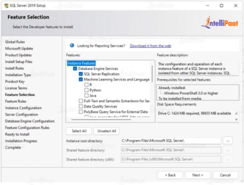 SQL Server Installation Steps
