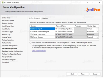 SQL Server Installation Steps