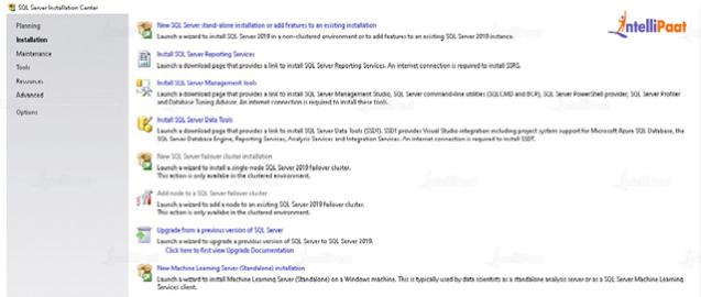 SQL Server Installation Steps