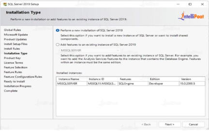 SQL Server Installation Steps