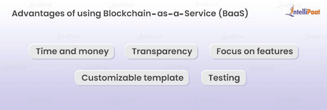 Advantages of using Blockchain-as-a-Service (BaaS)