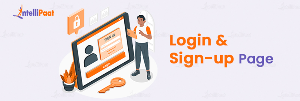 Login & Sign-up Page - Web Development Project Idea