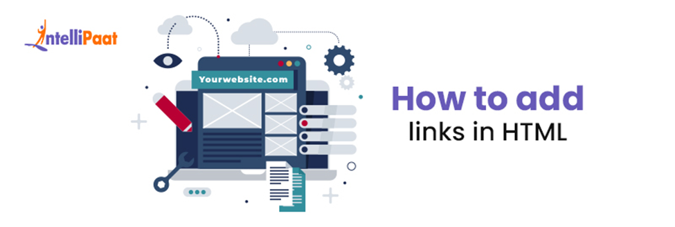 How to add links in HTML