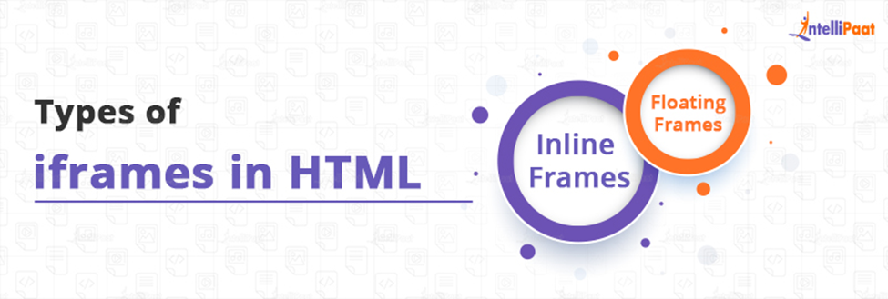 Types of iframes in HTML
