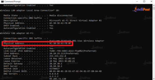 What is a MAC Address and How to Find It? | Intellipaat