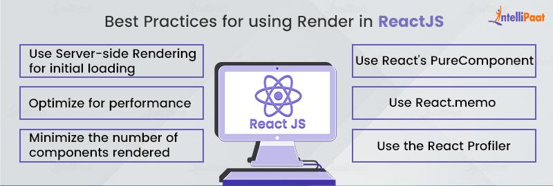 Best Practices for using Render in ReactJS