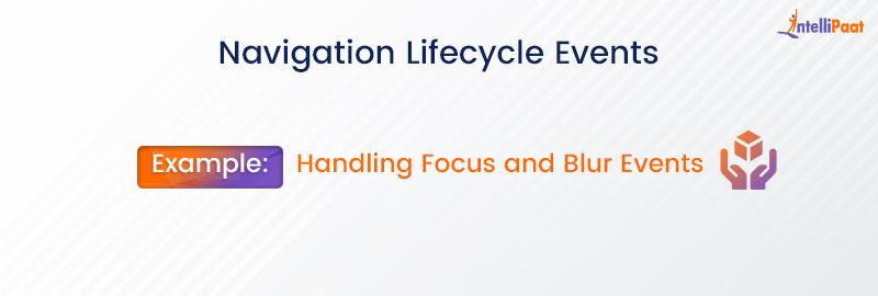 Navigation Lifecycle Events