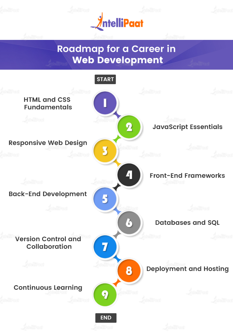 Roadmap for a Career in Web Development