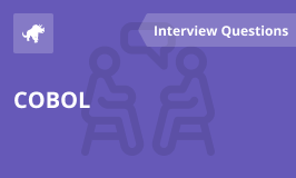 COBOL Interview Questions