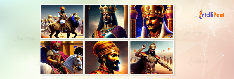 AI-Generated Indian Rulers Images