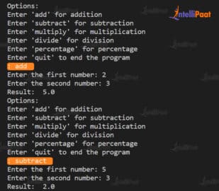 Python Program to Make a Simple Calculator [Easy Steps]