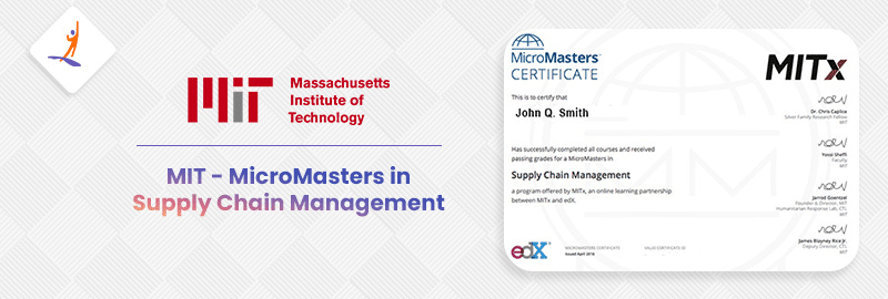 MIT - MicroMasters in Supply Chain Management