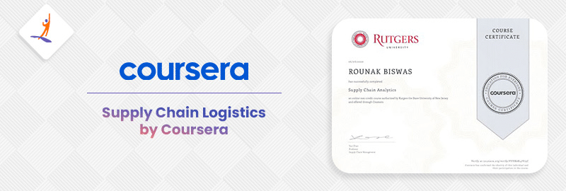Supply Chain Logistics by Coursera